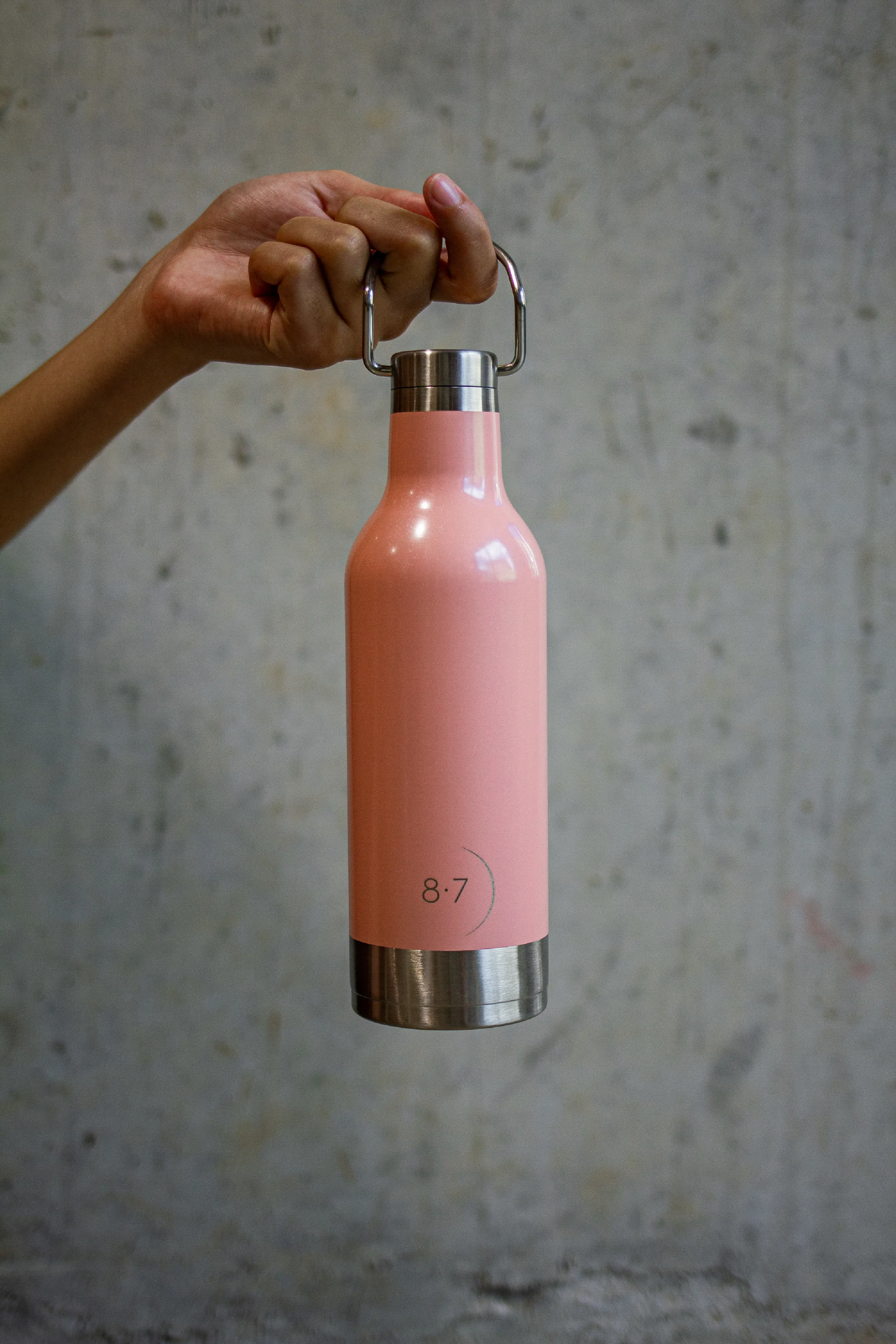 Pink Stainless Steel Insulated Bottle