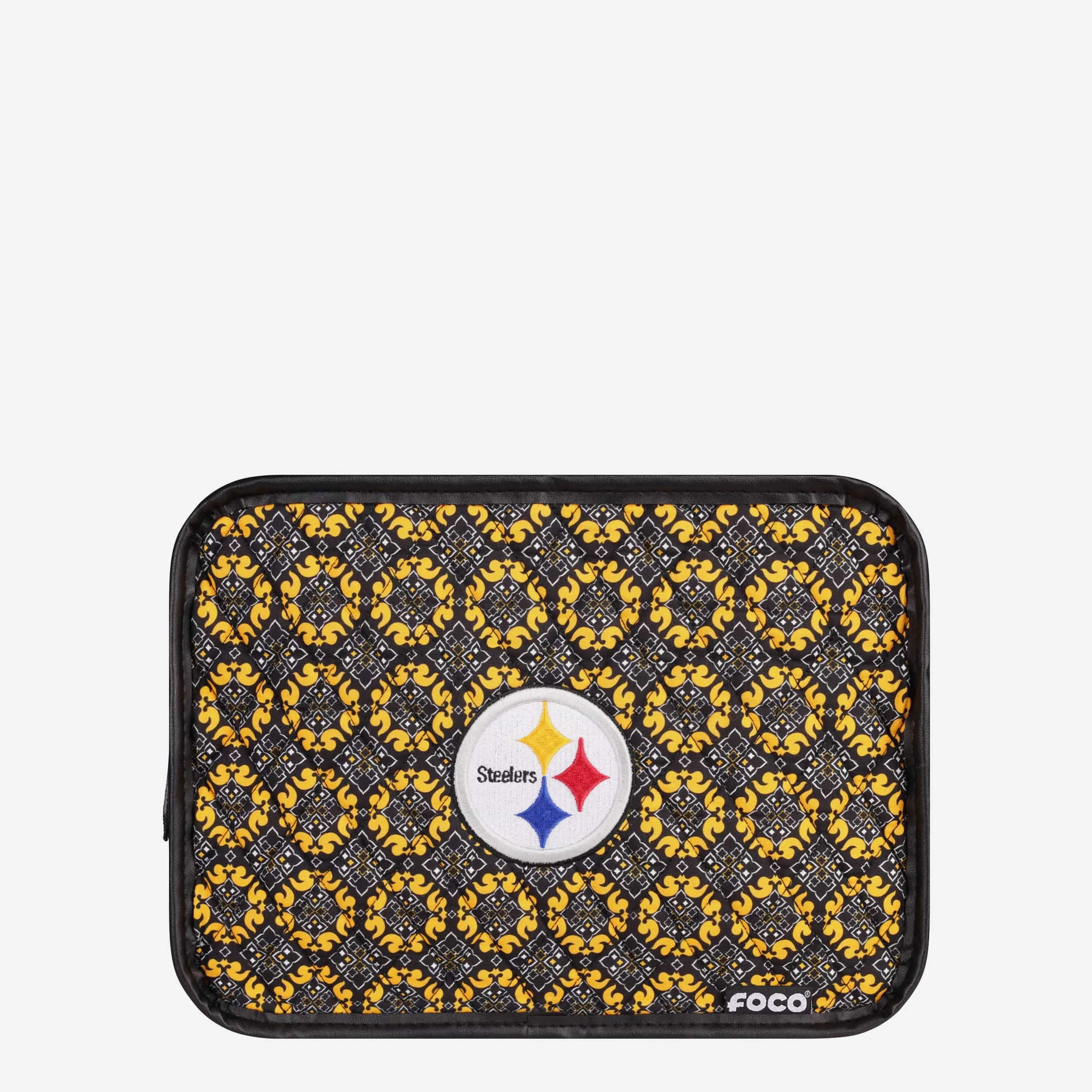 Pittsburgh Steelers Quilted Printed Cosmetic Bag