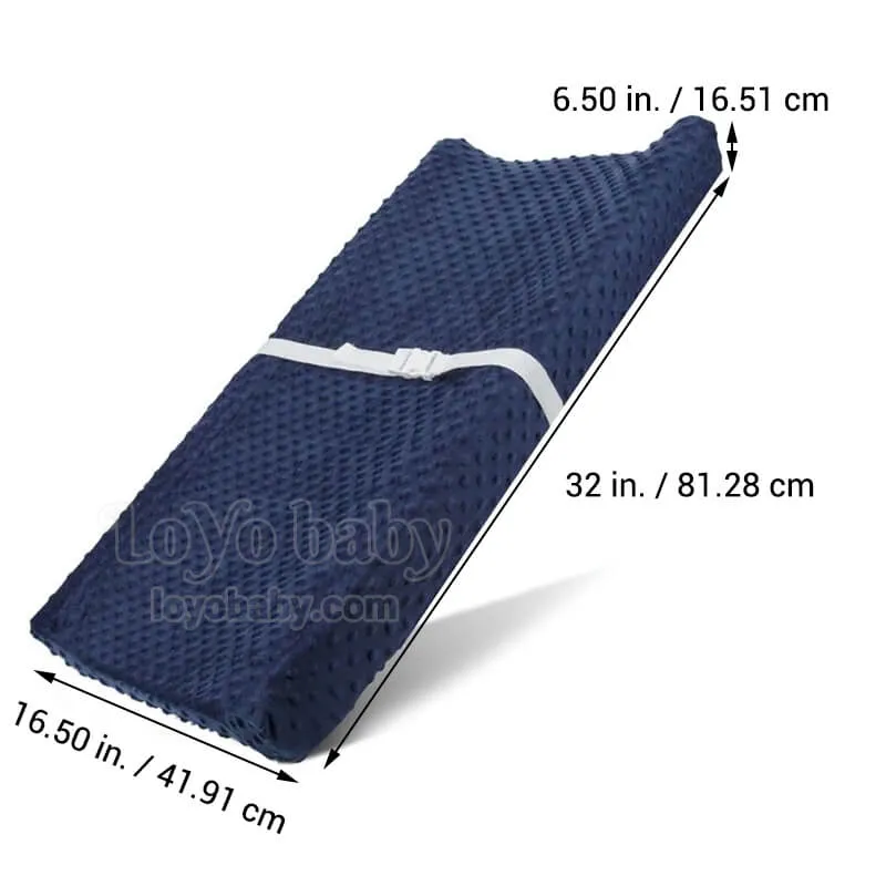 Plush Changing Pad Cover Set (2 Pack) For Baby Boys And Girls