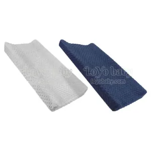 Plush Changing Pad Cover Set (2 Pack) For Baby Boys And Girls