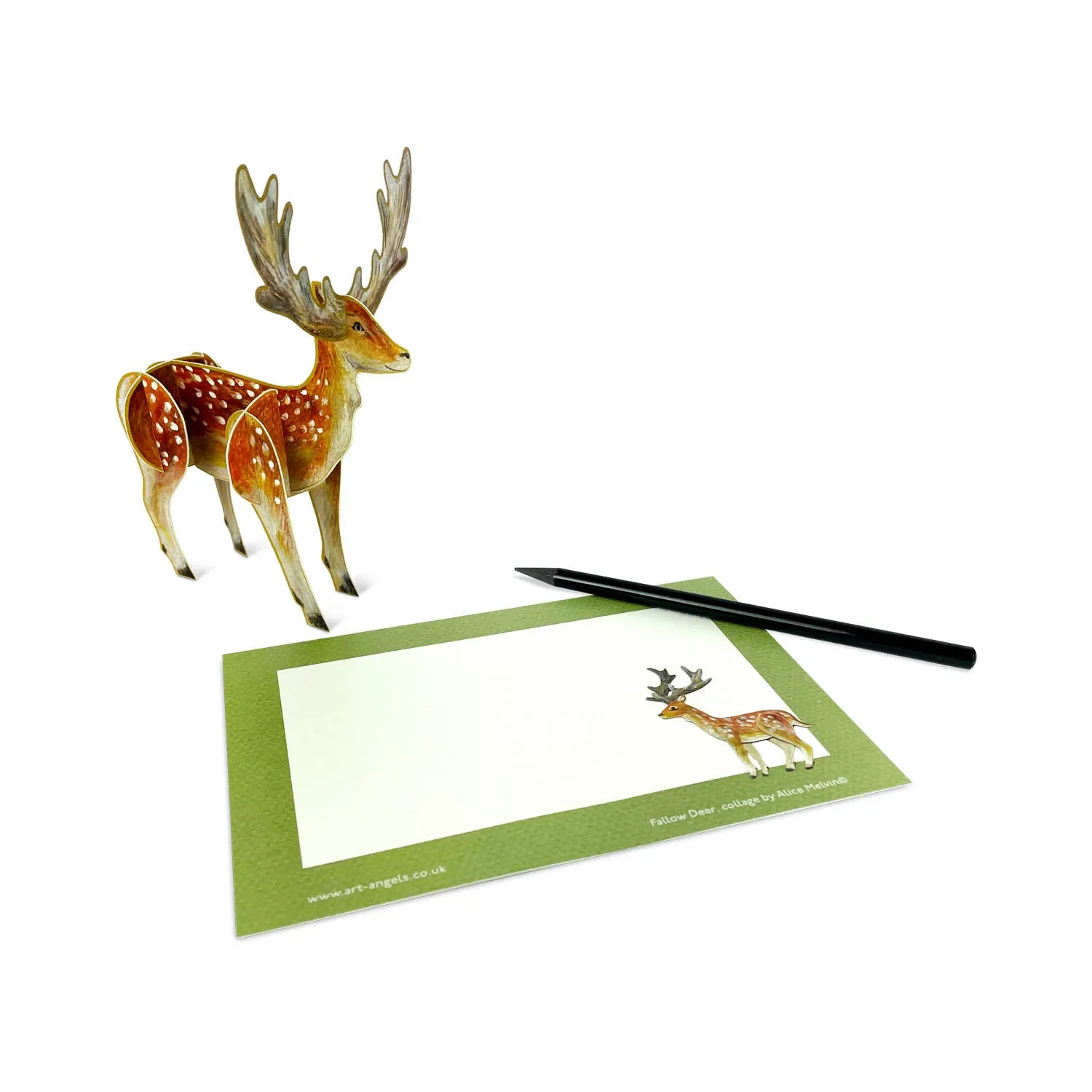 Pop-out Fallow Deer Card