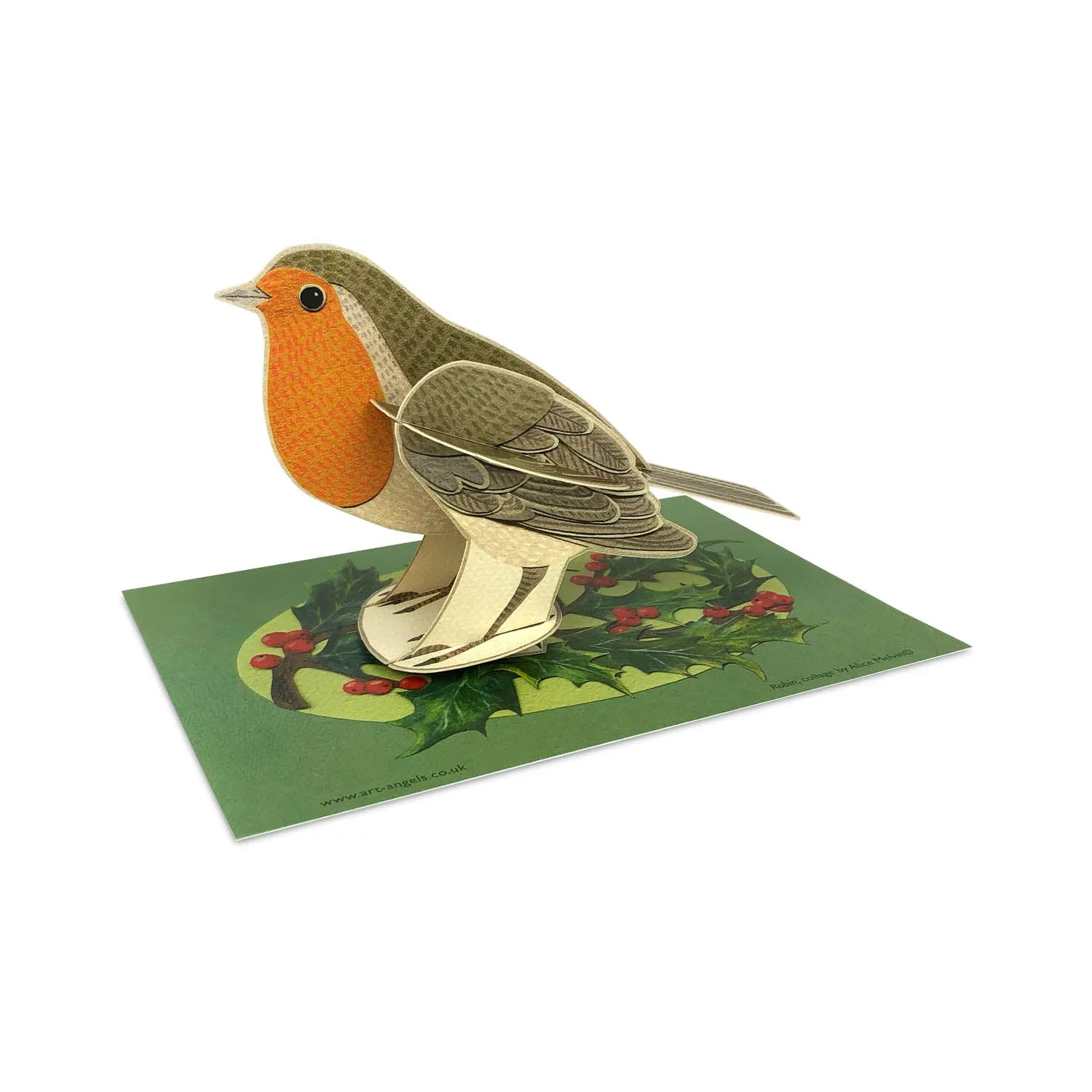 Pop-out Robin Card