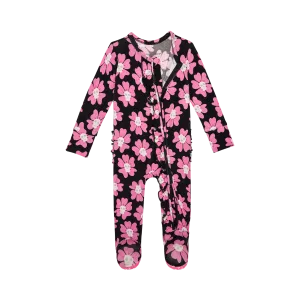 Posh Peanut- Winifred Footie Ruffled Zippered One Piece