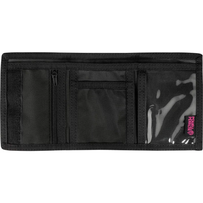 Powell Peralta Ripper Trifold Velcro Wallet Blacklight