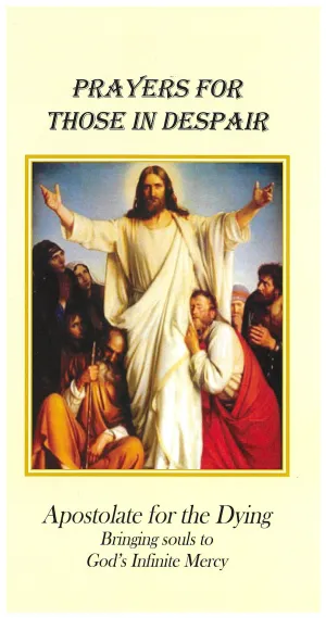 Prayer for Those in Despair Tri-fold Prayer Card