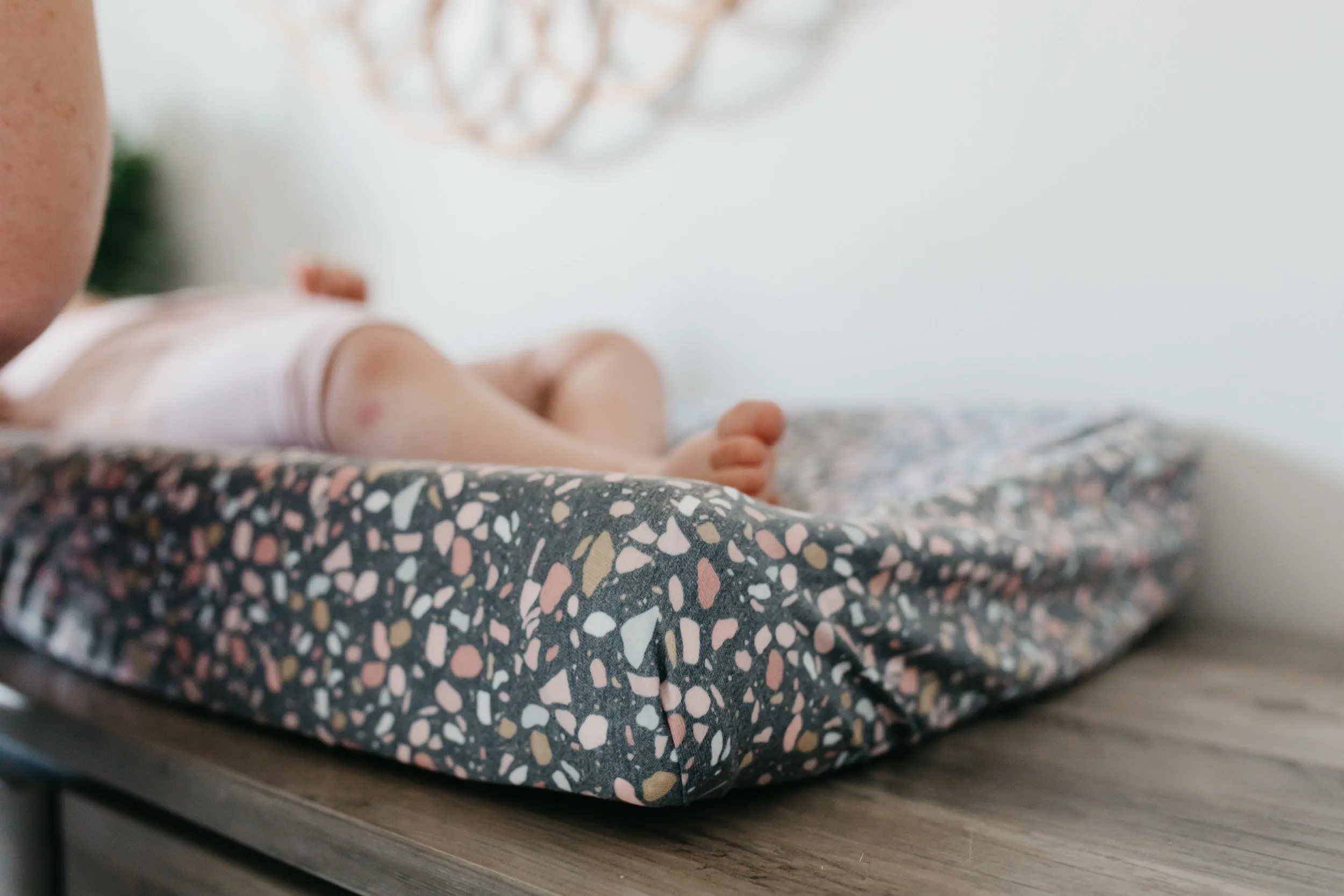 Premium Knit Diaper Changing Pad Cover - Gemini