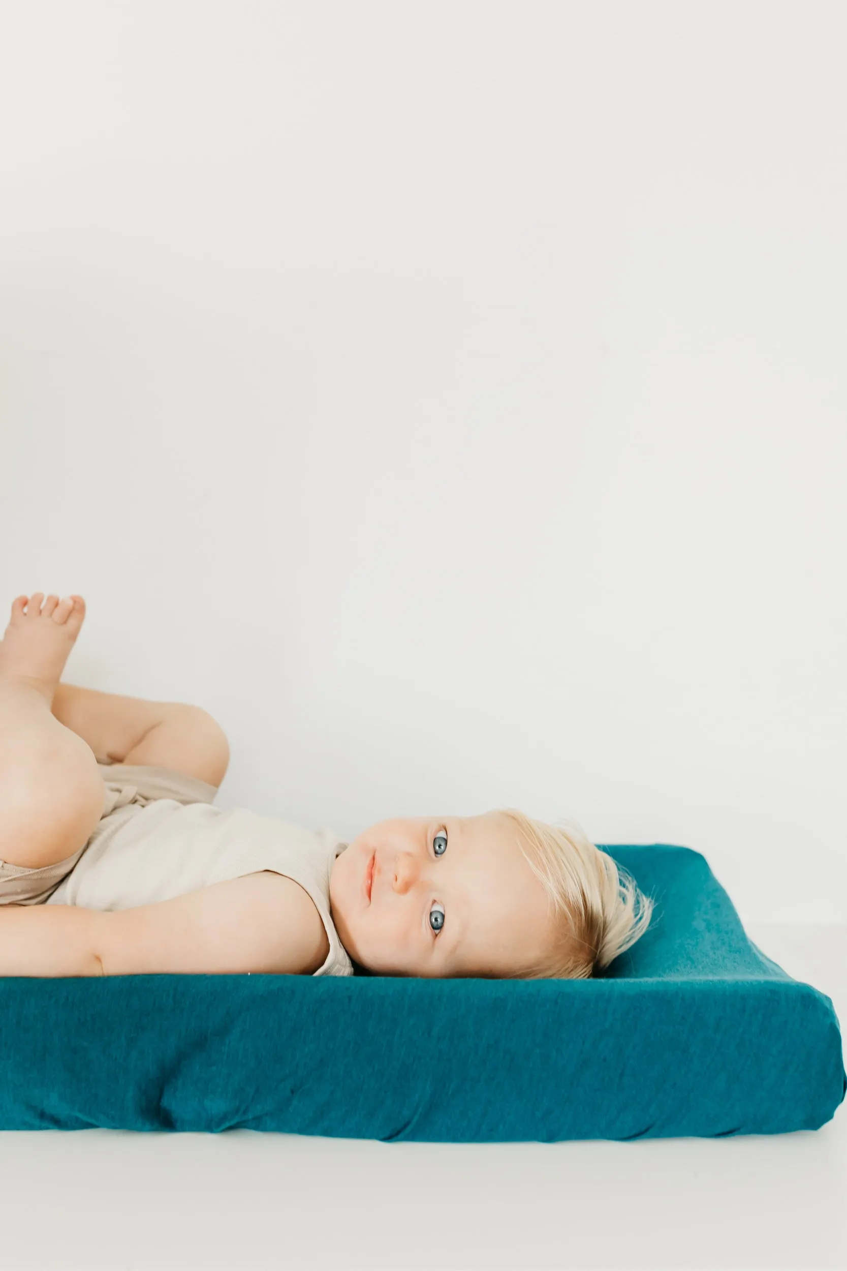 Premium Knit Diaper Changing Pad Cover - Jaspar