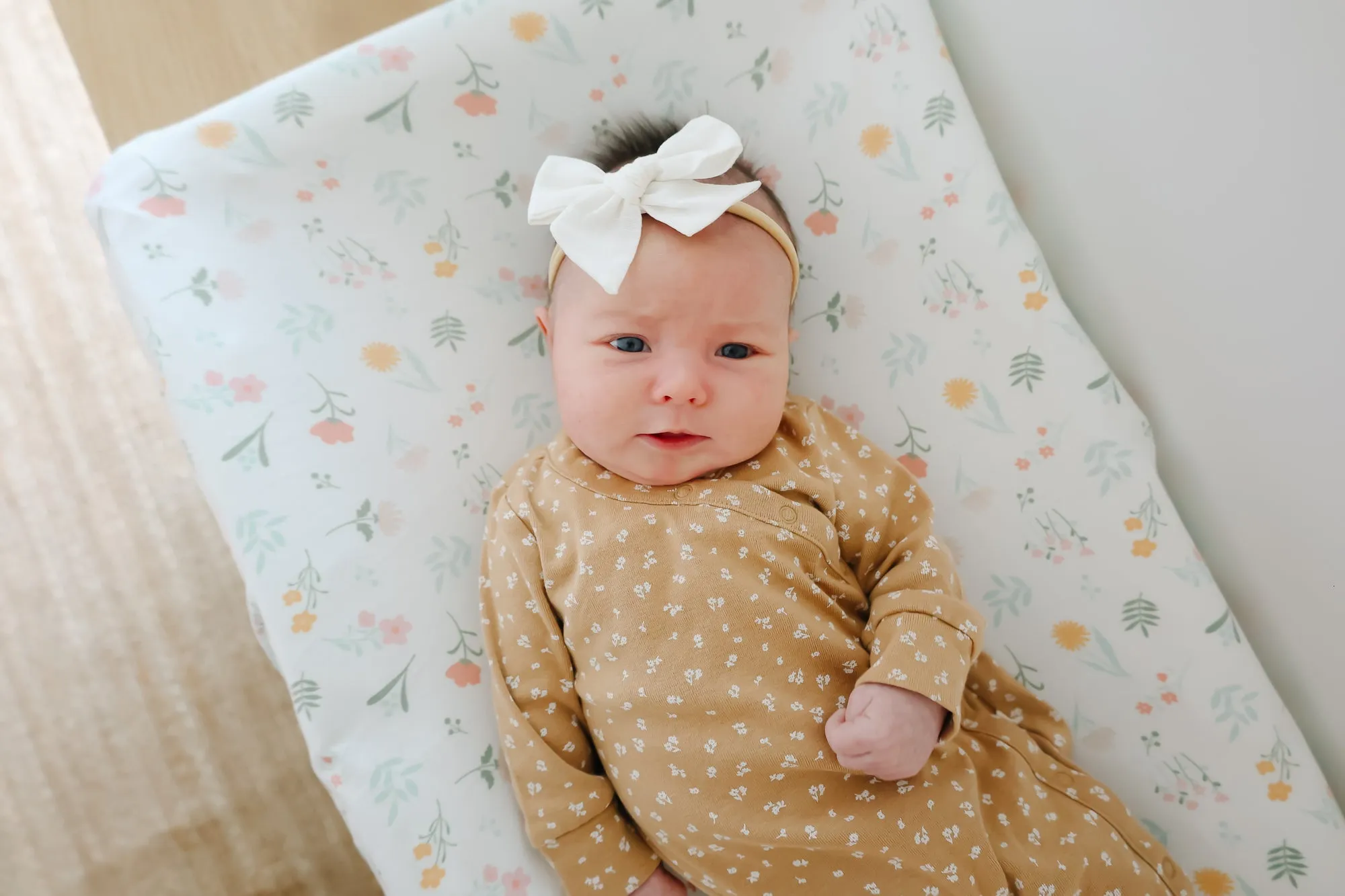 Premium Knit Diaper Changing Pad Cover - Mabel