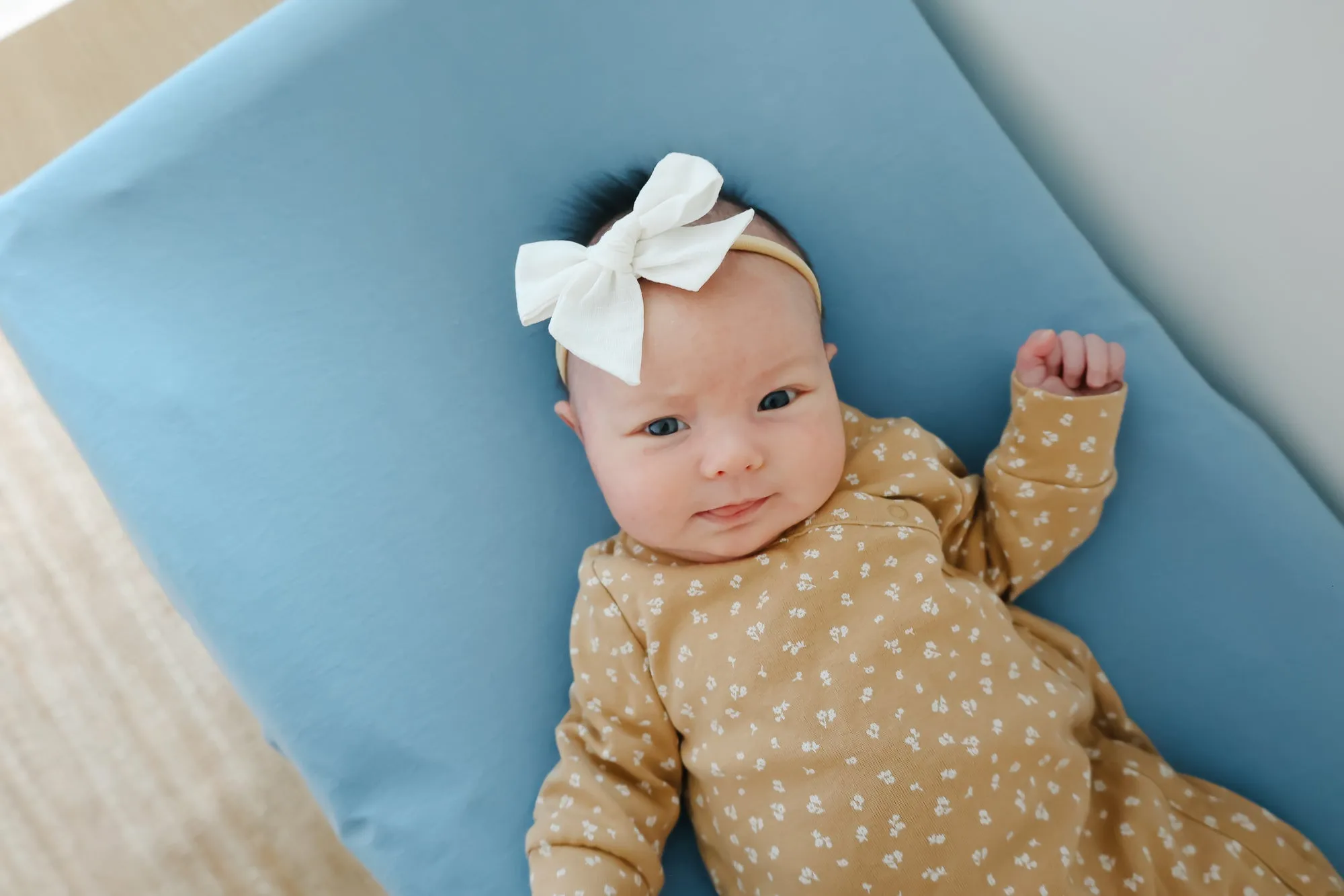 Premium Knit Diaper Changing Pad Cover - Robin