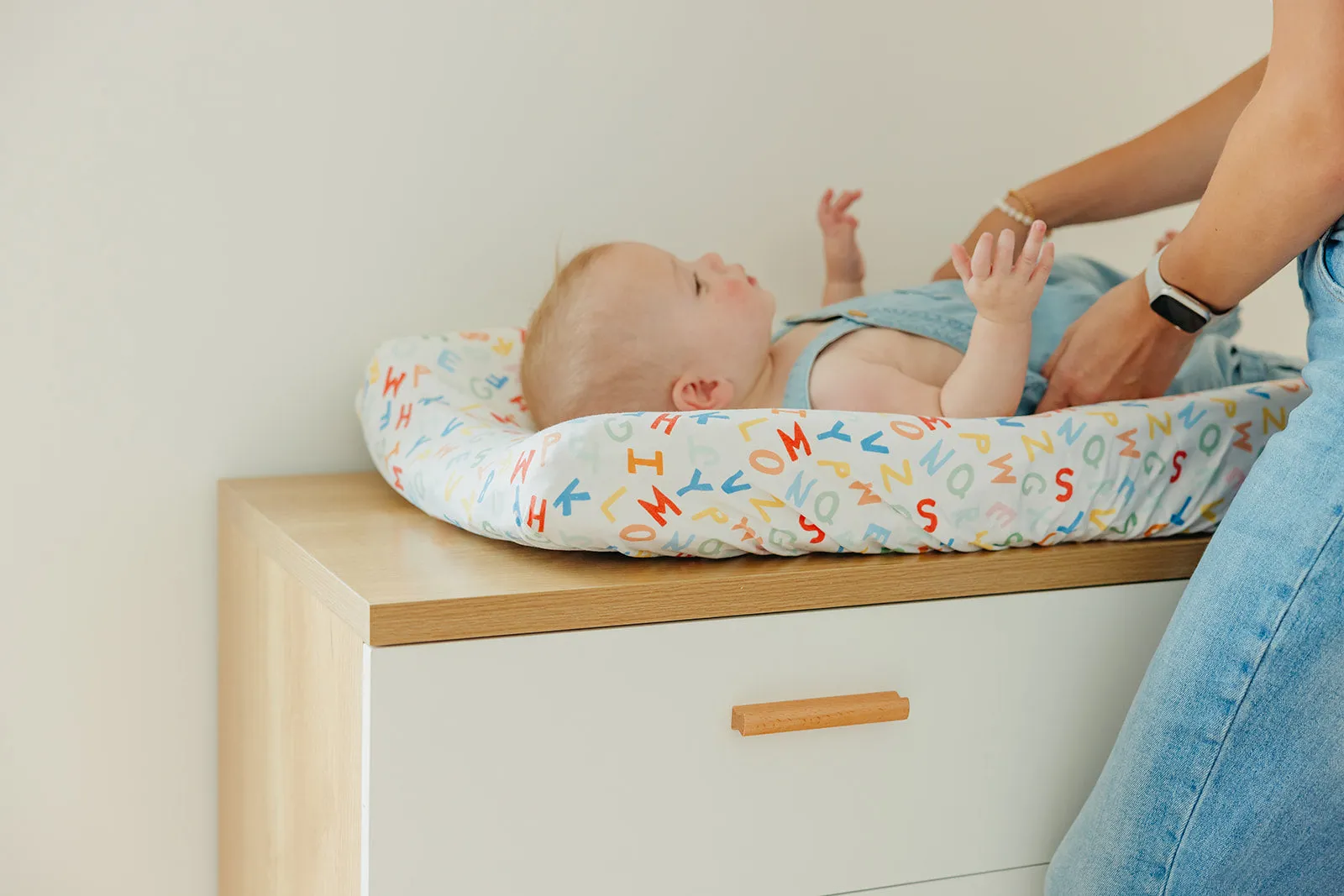 Premium Knit Diaper Changing Pad Cover - Webster