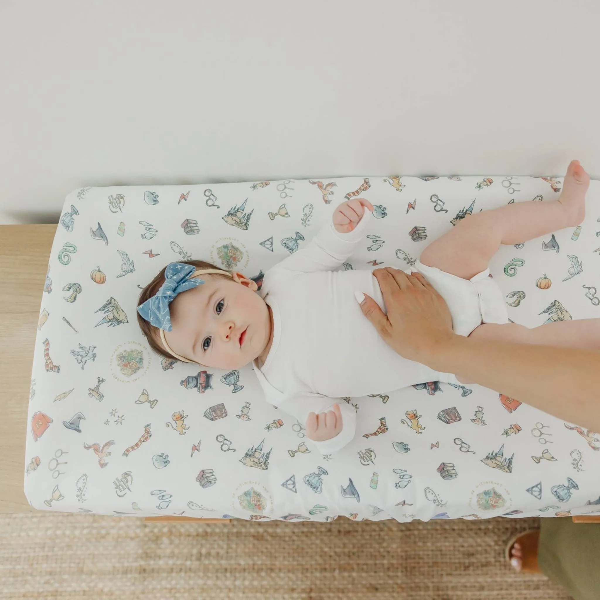 Premium Knit Diaper Changing Pad Cover - Wizarding World™