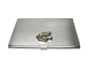 Puma Wild Cat Head Business Card Holder