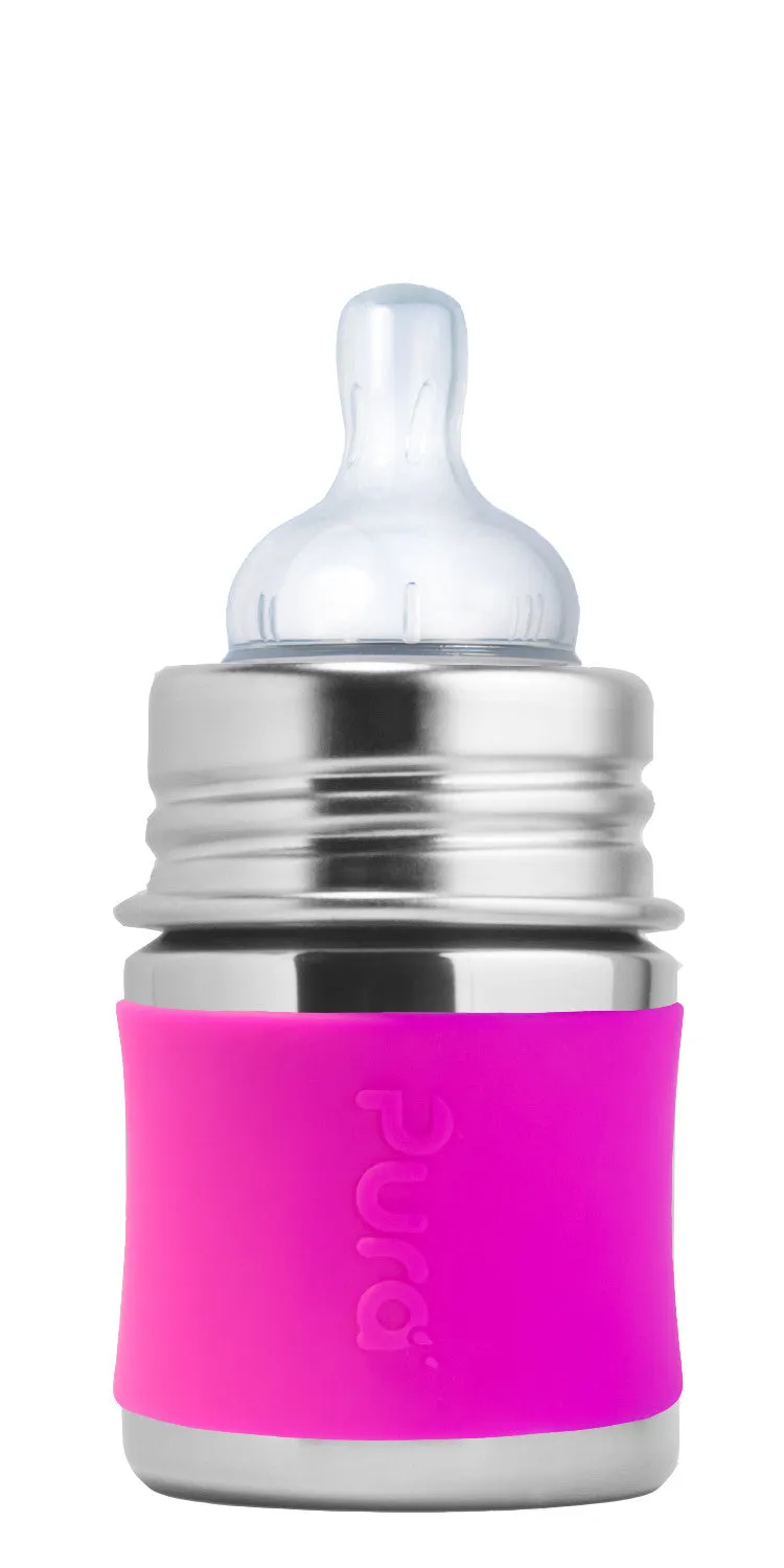 Pura Kiki 9oz/260ml Insulated Infant Bottles (Pack of 4)