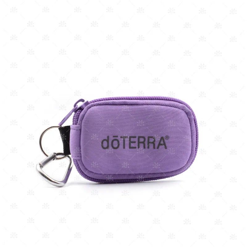Purple - doTERRA Branded Key Chain Case (without dram bottles)