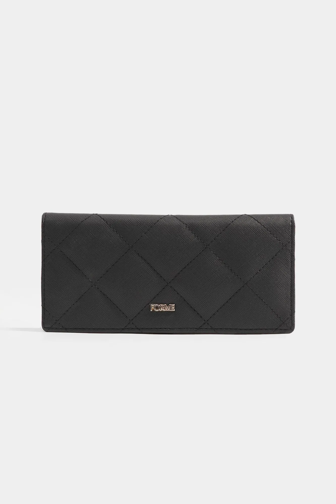 Quilted Long Wallet