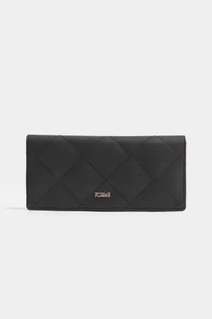Quilted Long Wallet