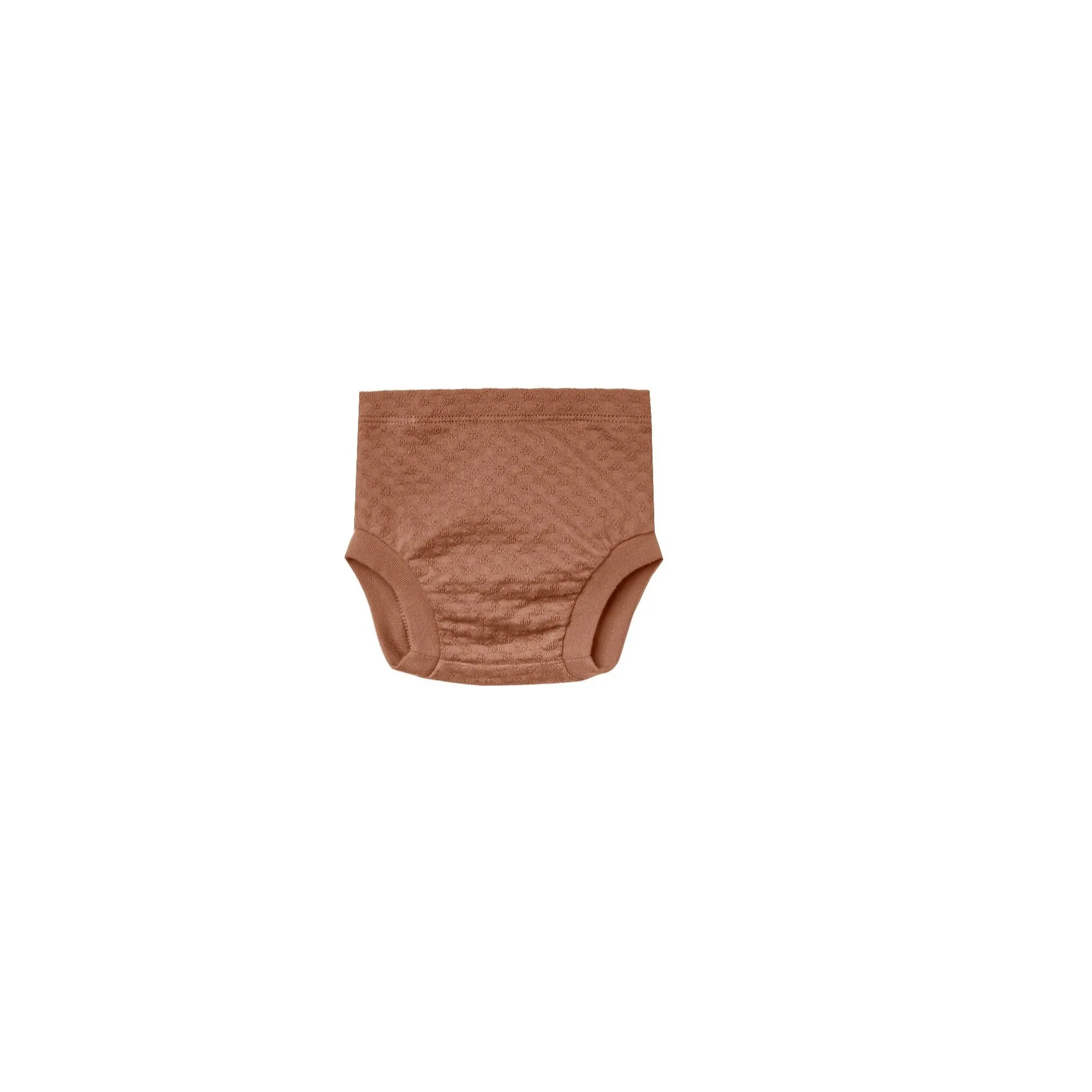 Quincy Mae Long Sleeve Ruffle V Dress - Clay