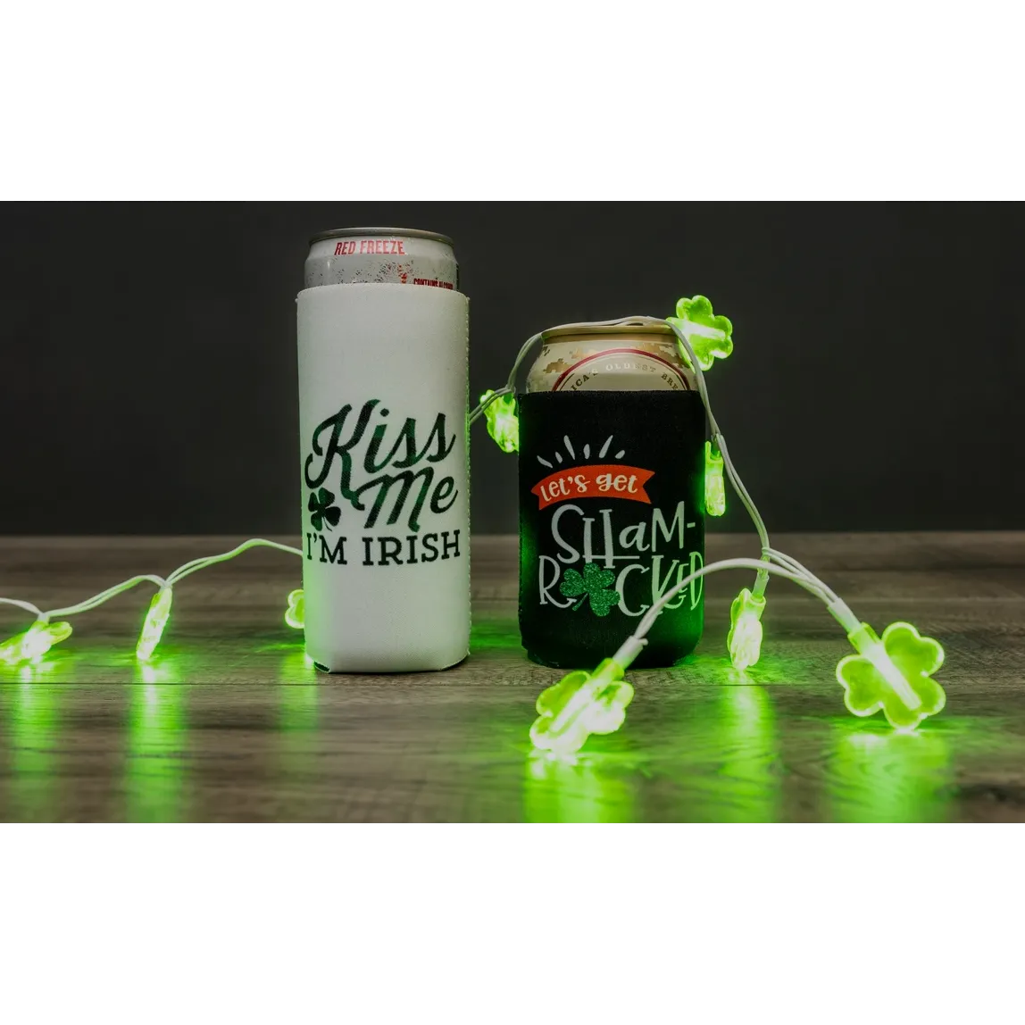*Ready to Ship| St. Patrick’s Day Neoprene Slim & Regular Can Holders