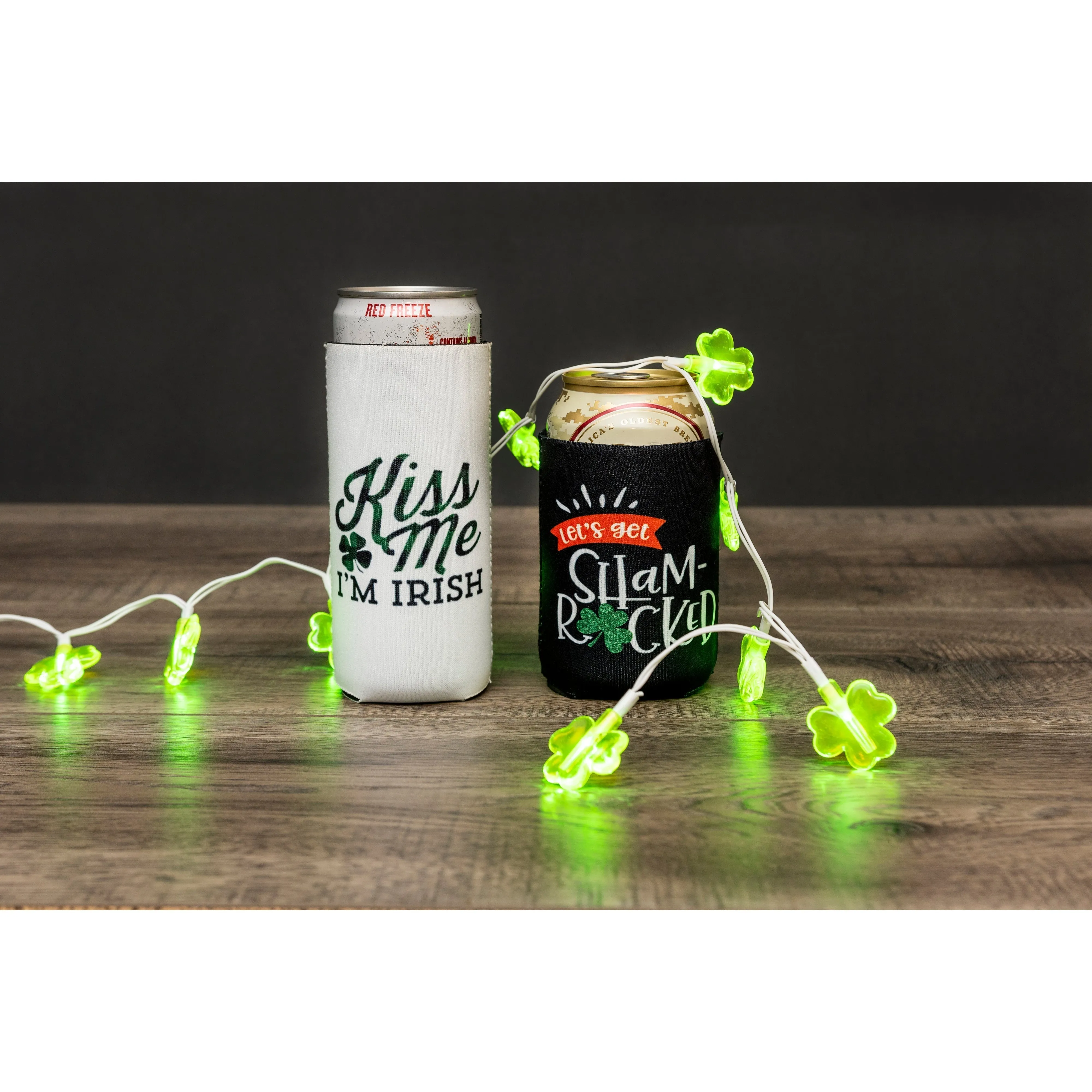 *Ready to Ship| St. Patrick’s Day Neoprene Slim & Regular Can Holders