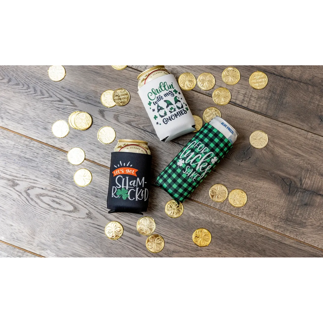 *Ready to Ship| St. Patrick’s Day Neoprene Slim & Regular Can Holders