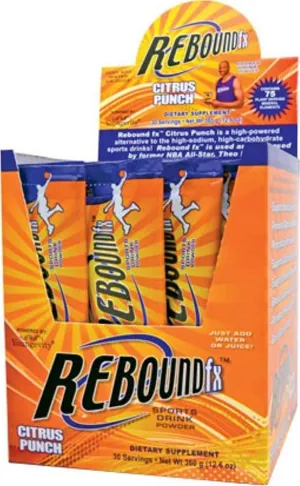 REBOUND FX ON-THE-GO POUCHES CITRUS PUNCH - 30 CT BOX by Youngevity