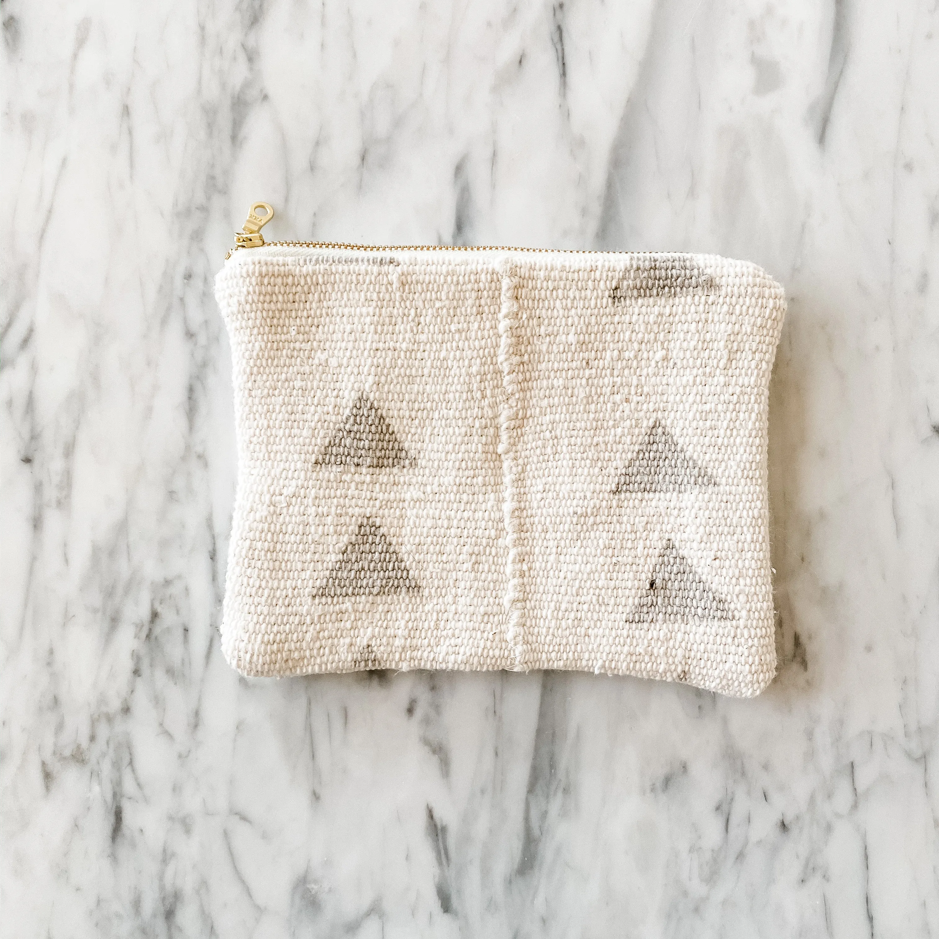 Reclaimed Mud Cloth Travel Pouch