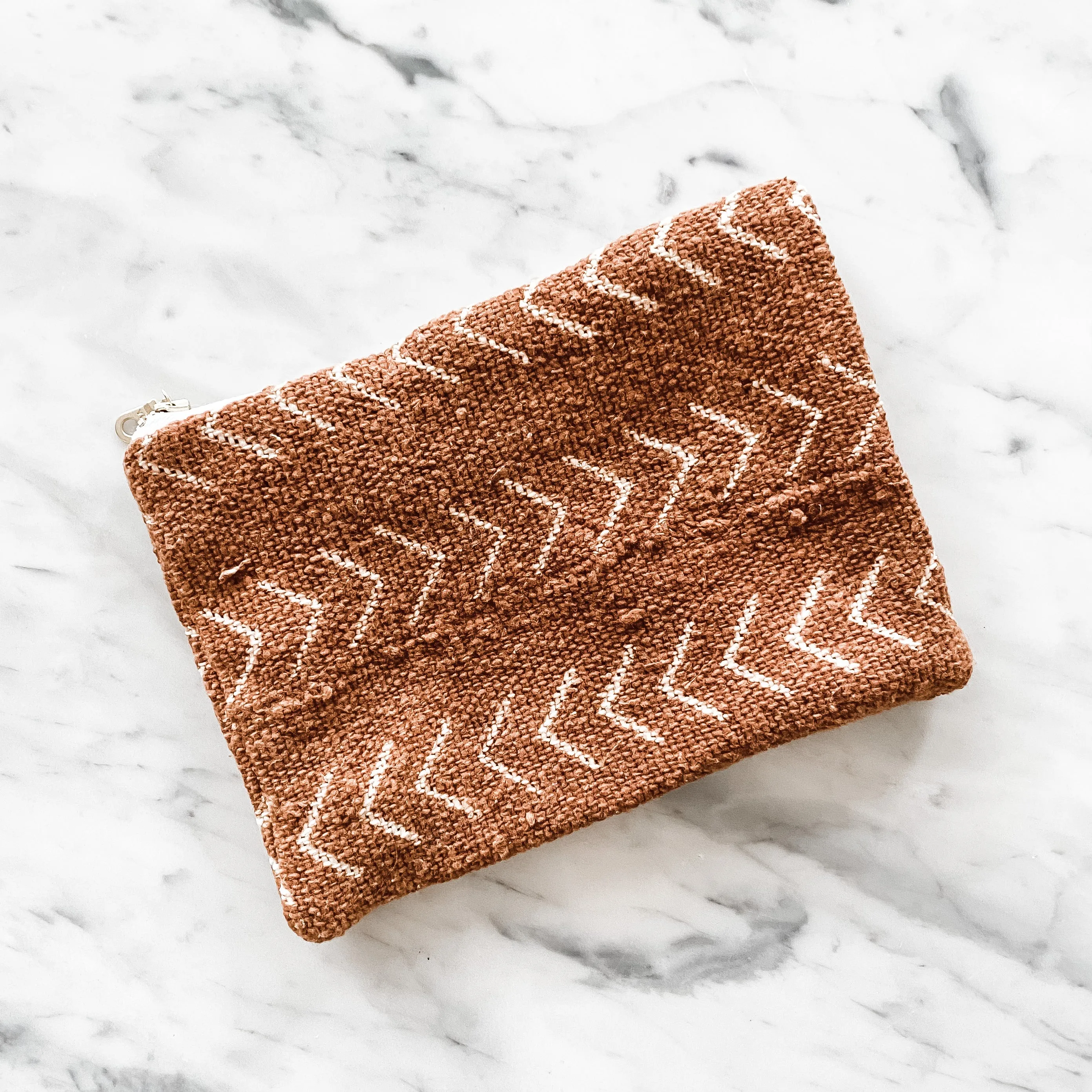 Reclaimed Mud Cloth Travel Pouch