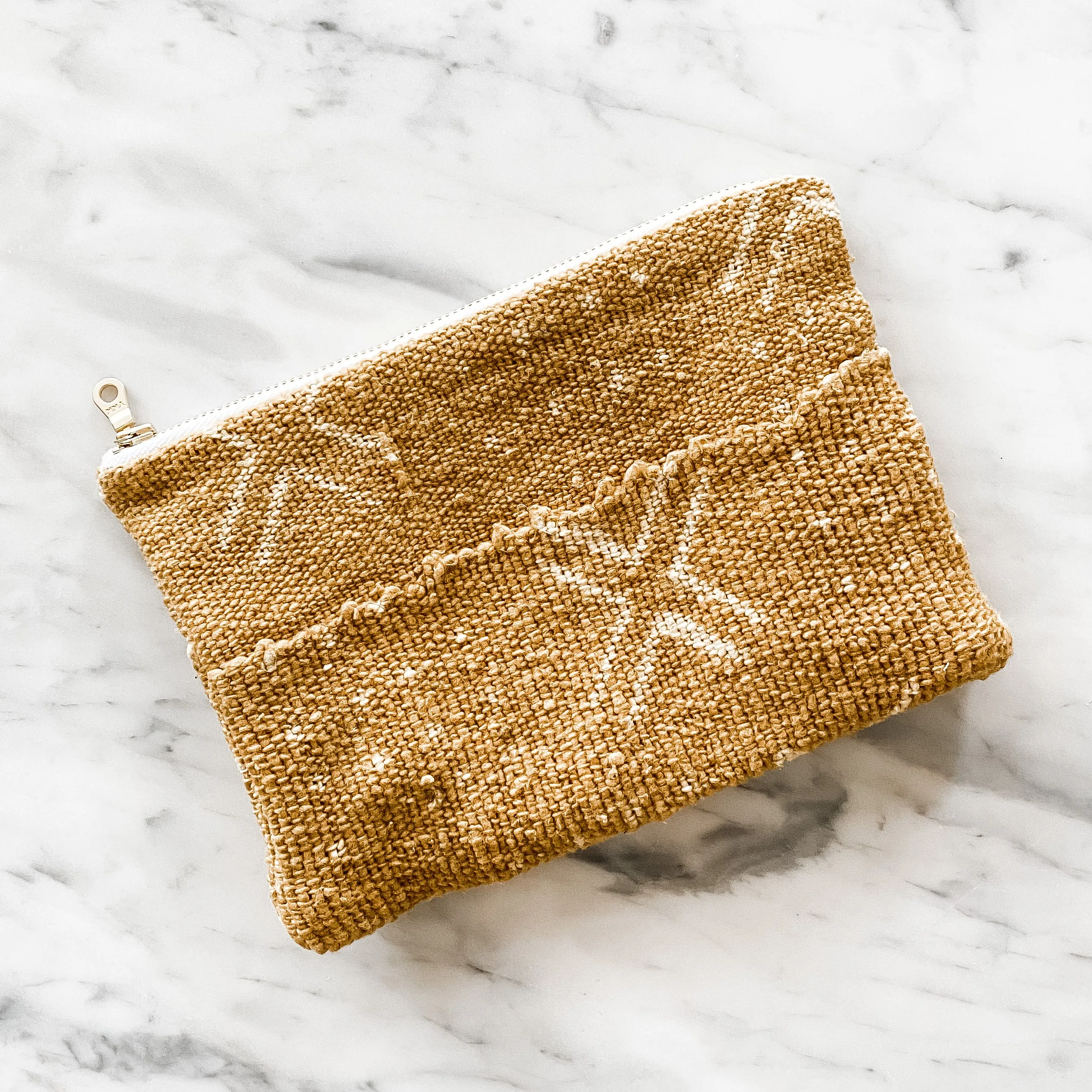 Reclaimed Mud Cloth Travel Pouch