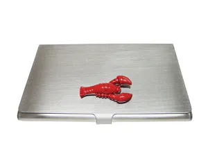 Red Lobster Business Card Holder