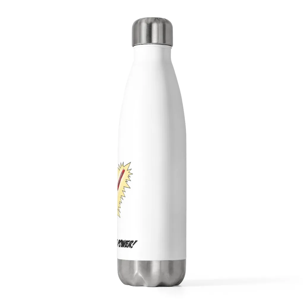 Red Pen Power Insulated Bottle