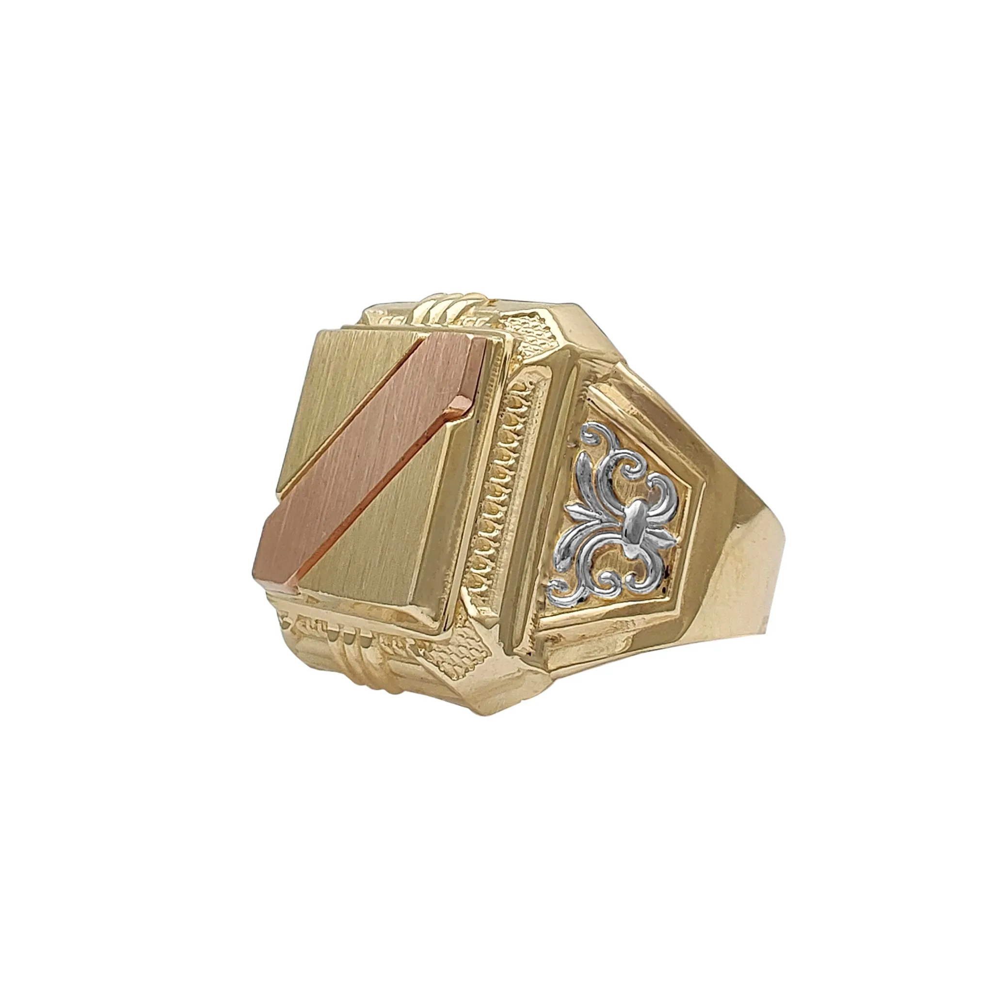 Regal Filigree Men's Ring (14K)