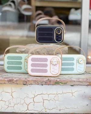RETRO RADIO BLUETOOTH SPEAKER - 2 COLORS
