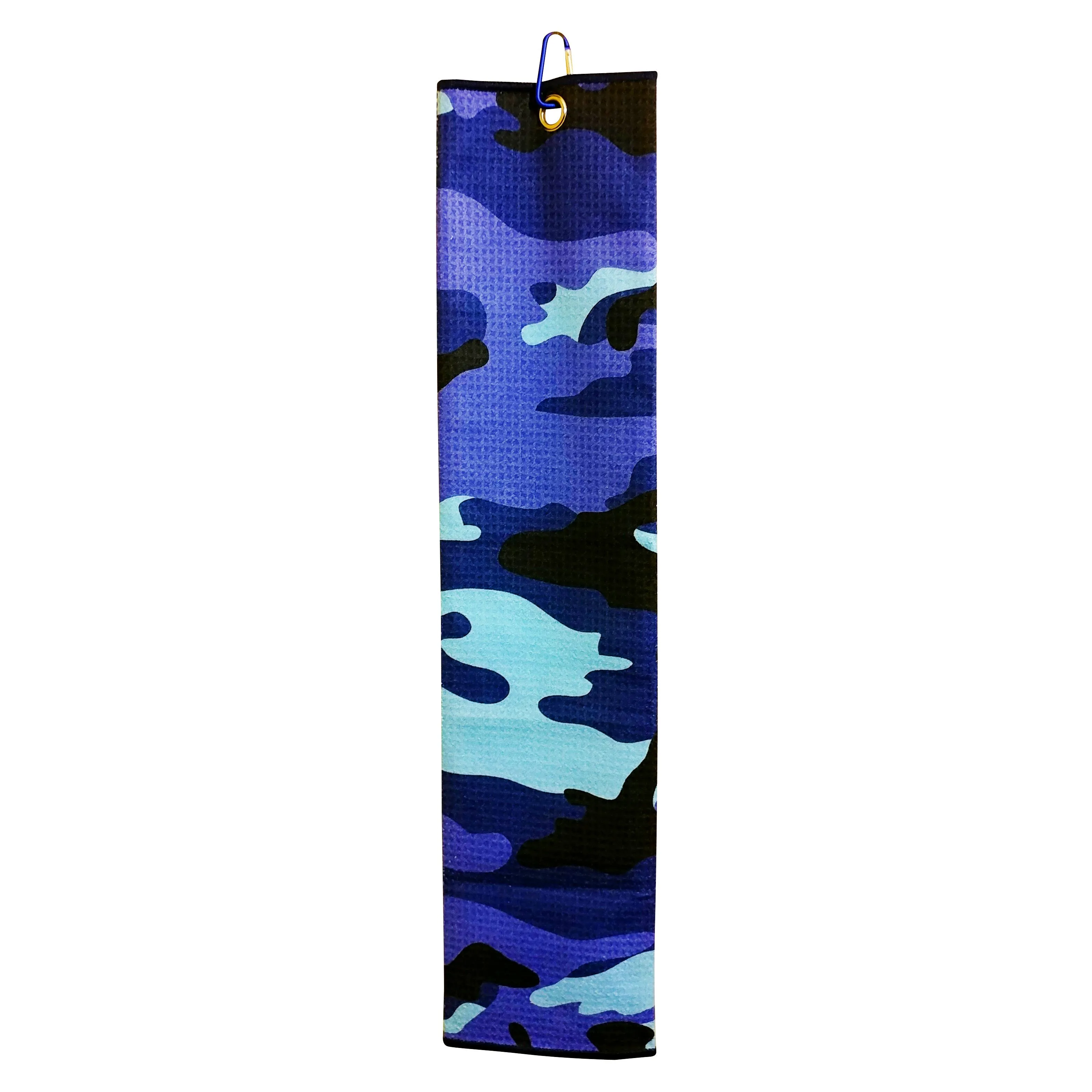 RPG Tri Fold Microfiber Golf Towel - Purple Camouflage