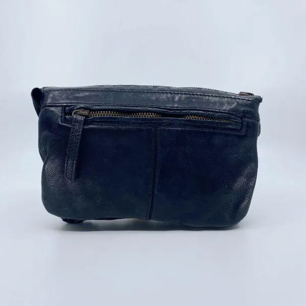 RUGGED HIDE Sadie Woven Handbag - Black