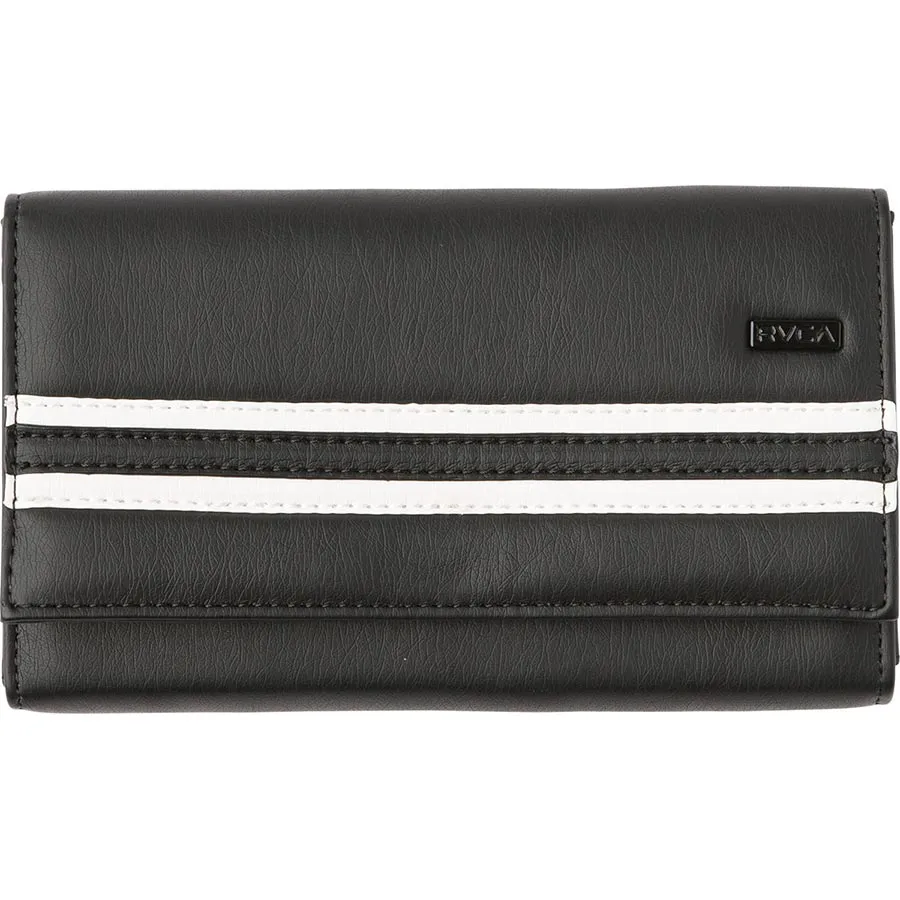 Rvca Womens Vibes Wallet Black
