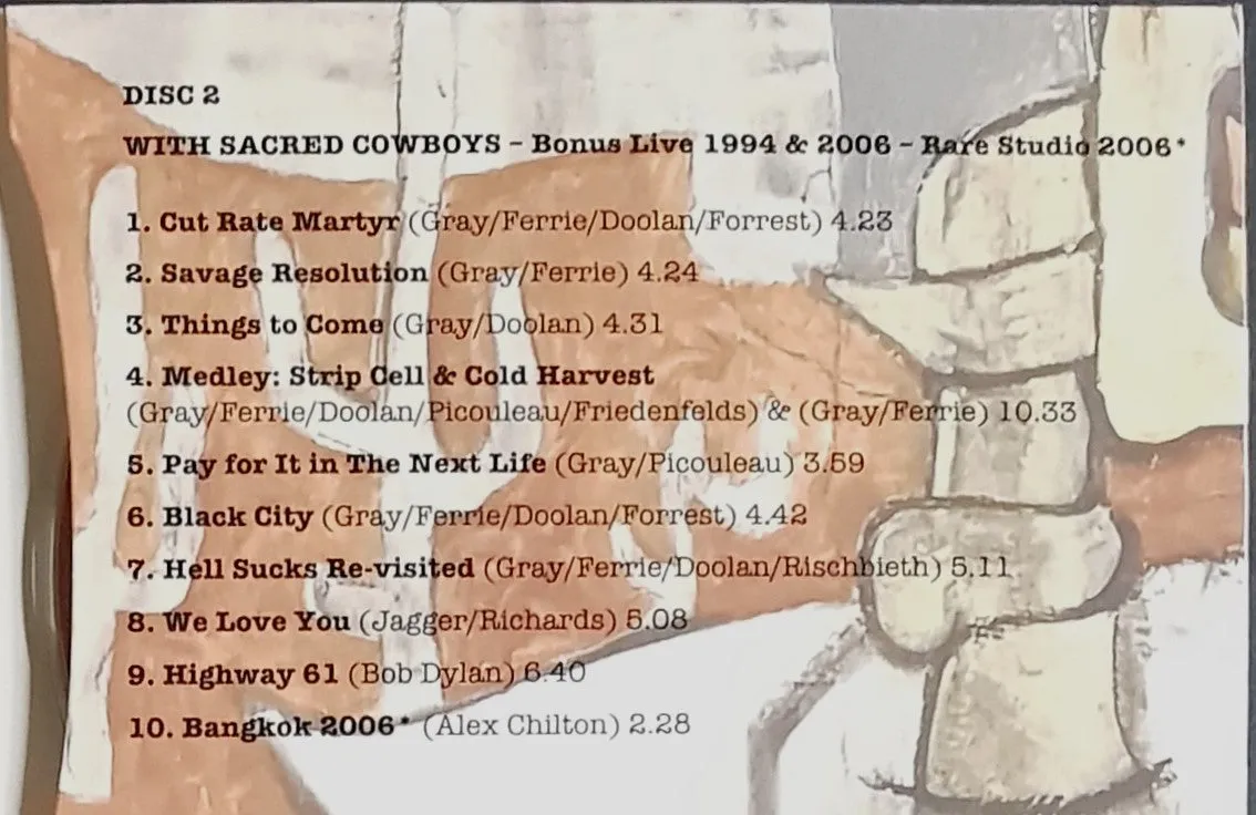 Sacred Cowboys - Cowboy Logic