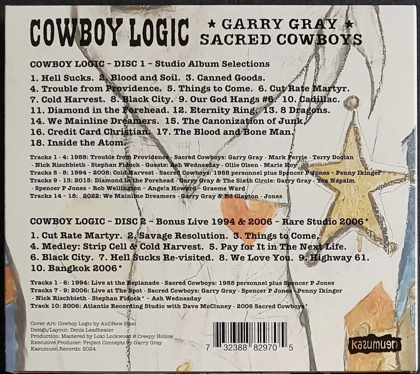 Sacred Cowboys - Cowboy Logic