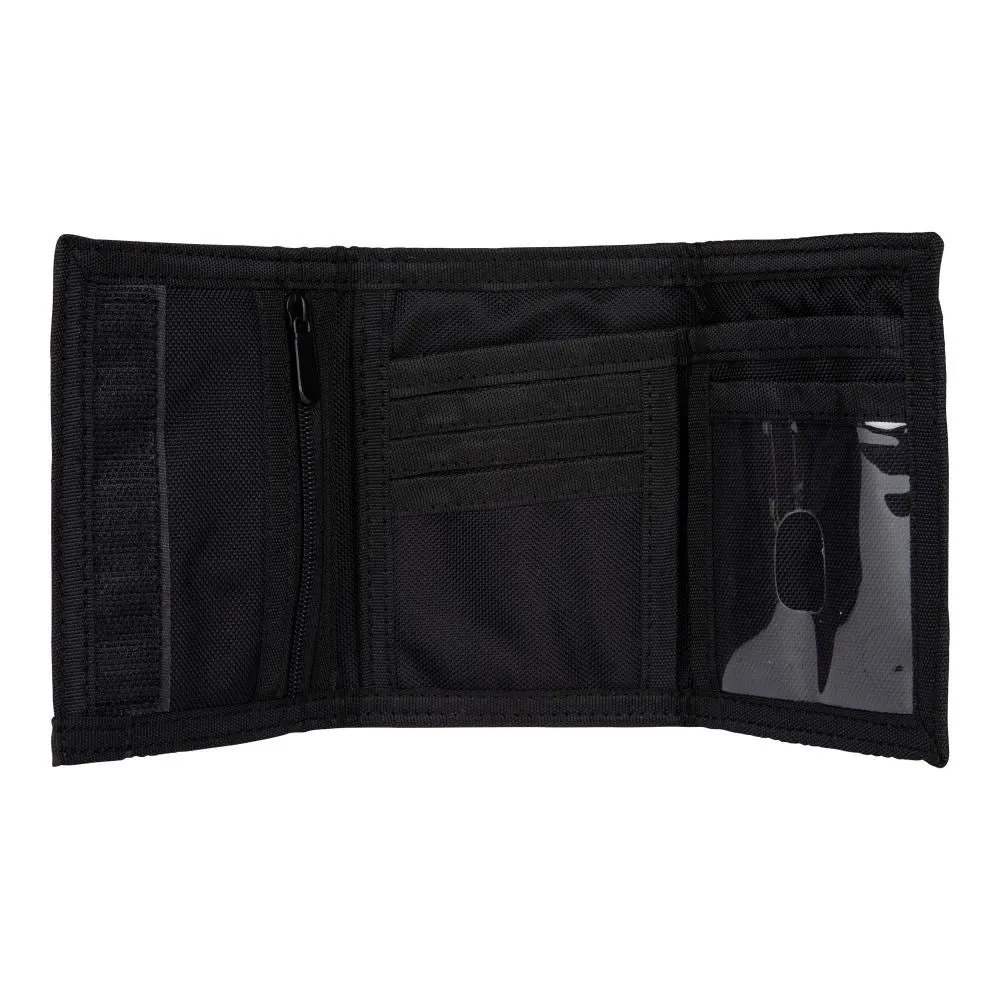 Santa Cruz Wallet Carved MFG Wallet Black - O/S