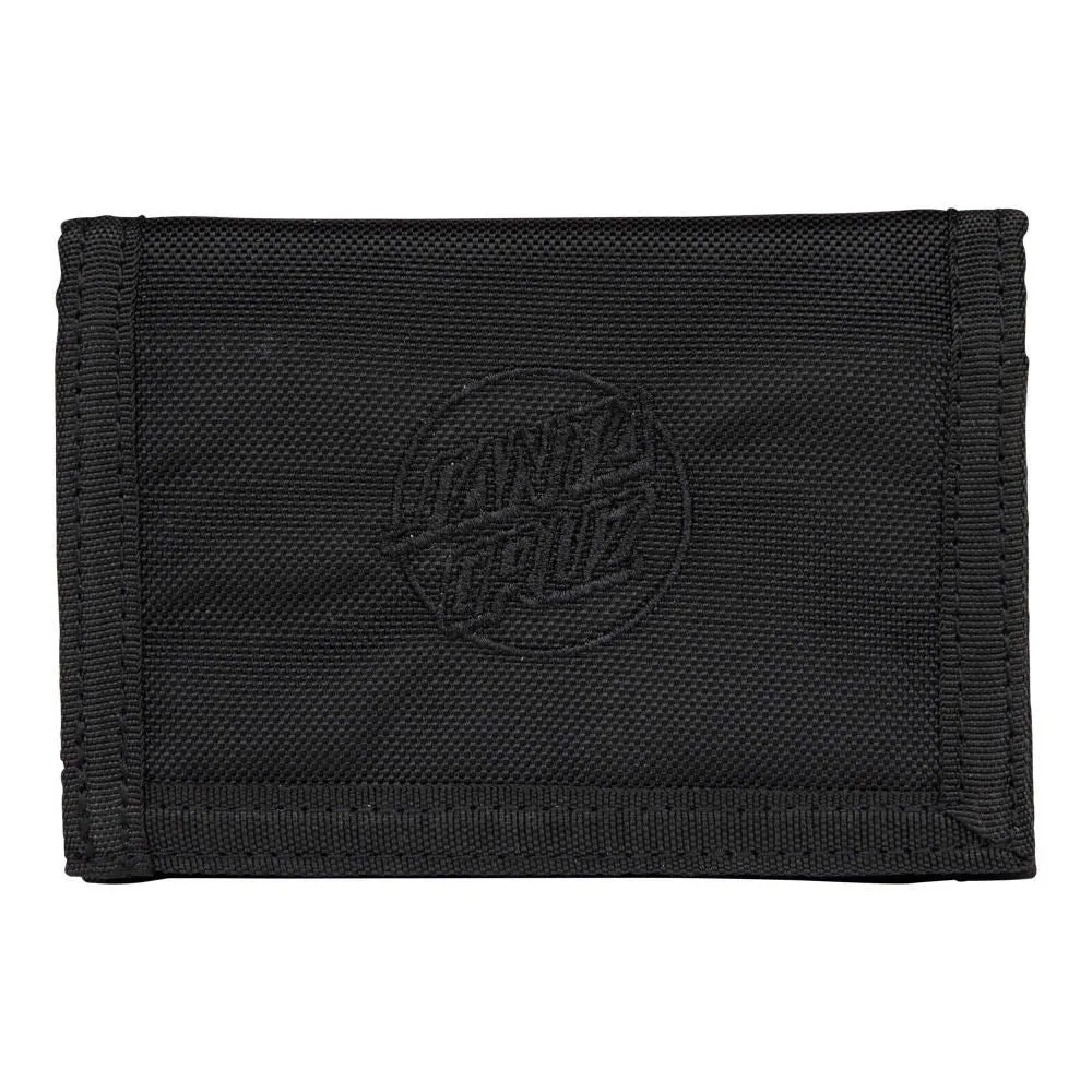 Santa Cruz Wallet Tonal Opus Dot Wallet Black - O/S