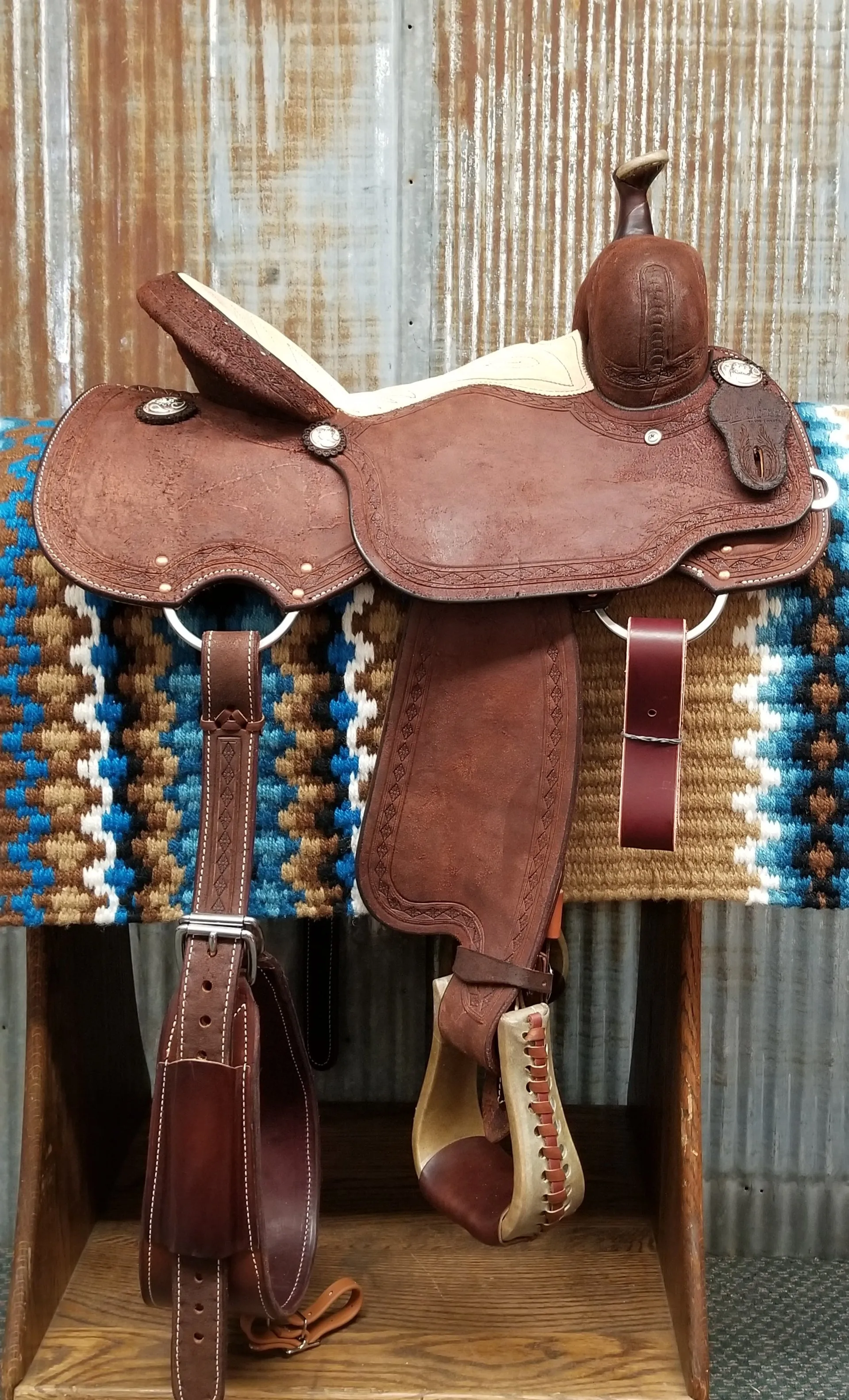 Scott Thomas 15.5" All Around Saddle