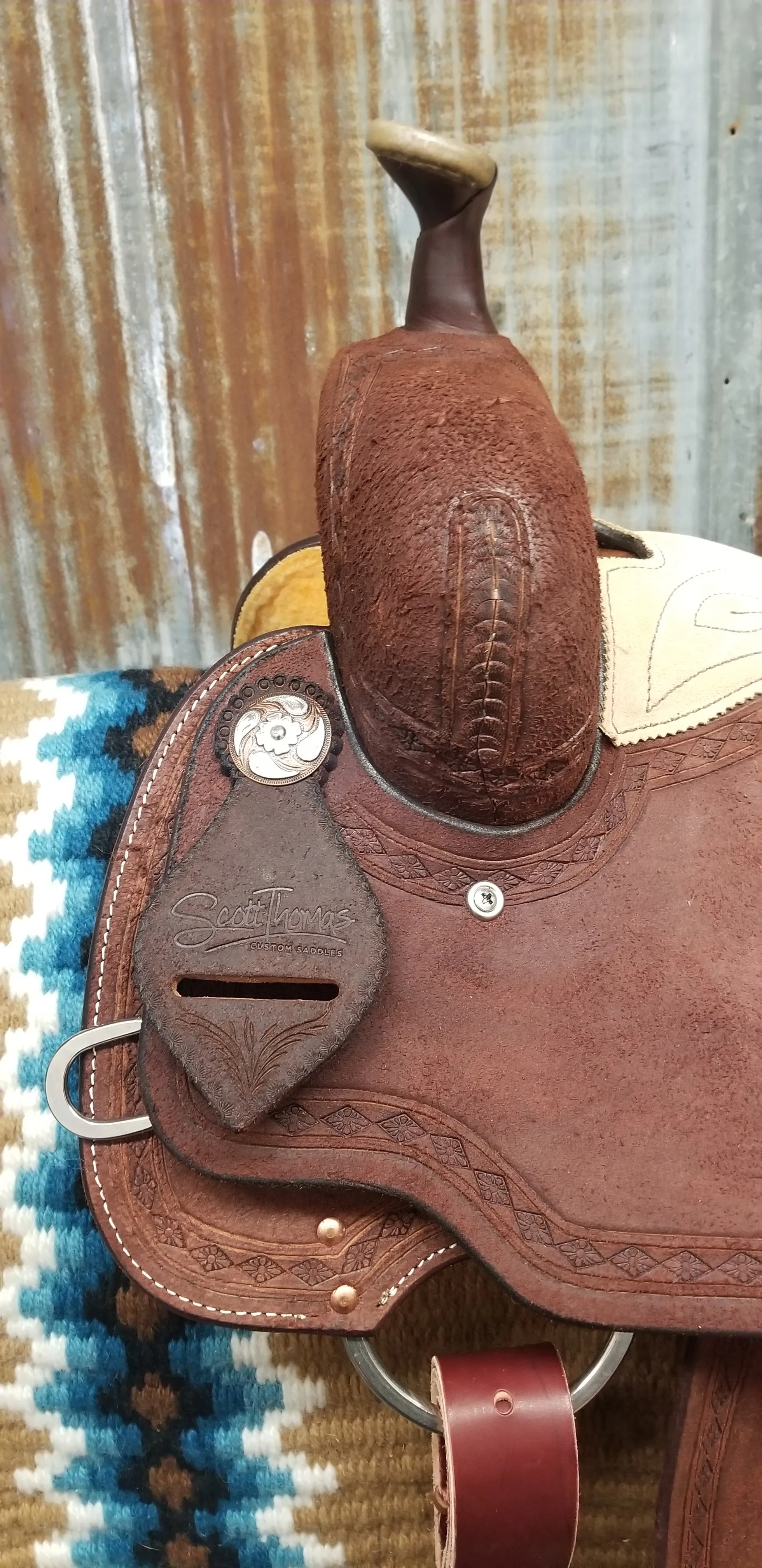 Scott Thomas 15.5" All Around Saddle