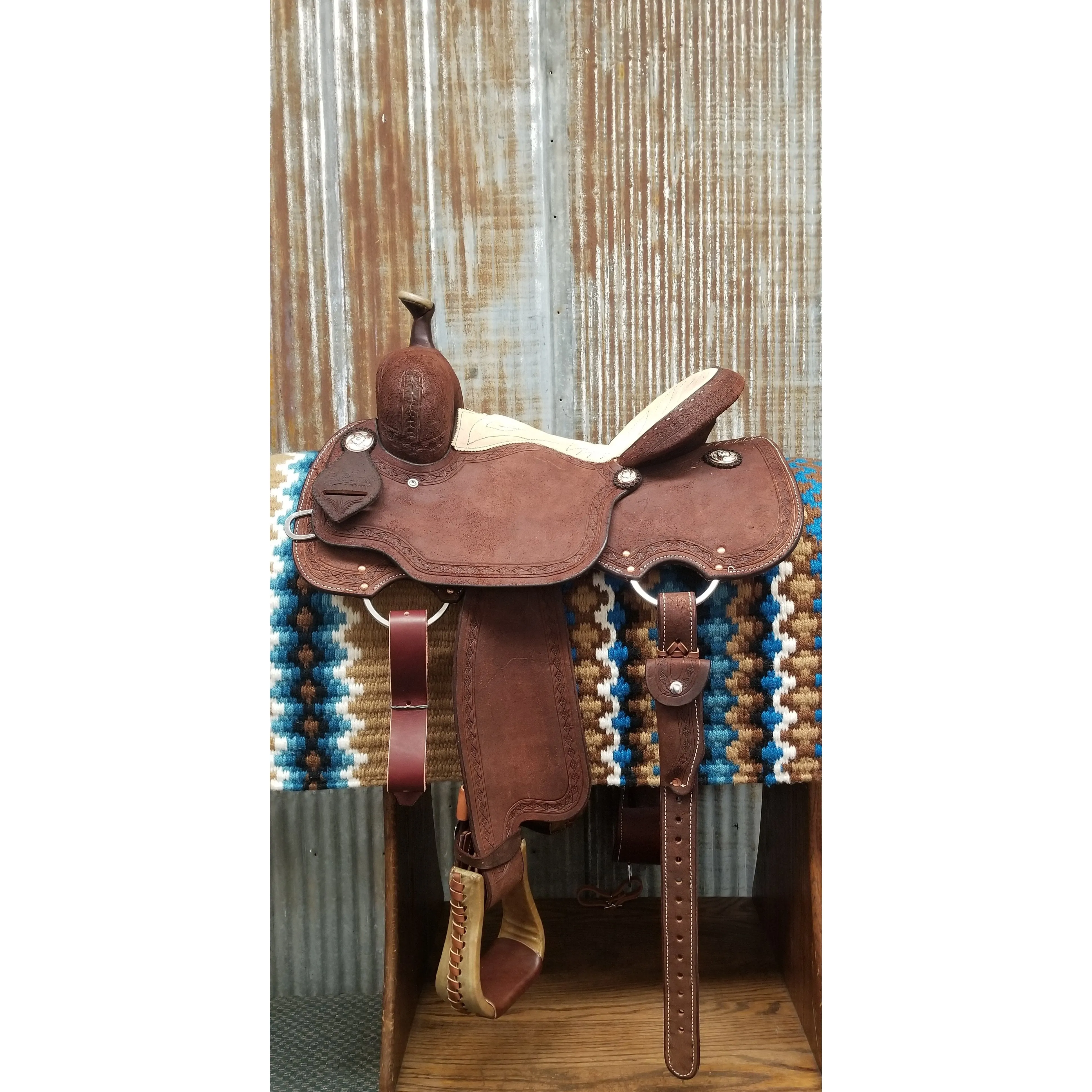Scott Thomas 15.5" All Around Saddle