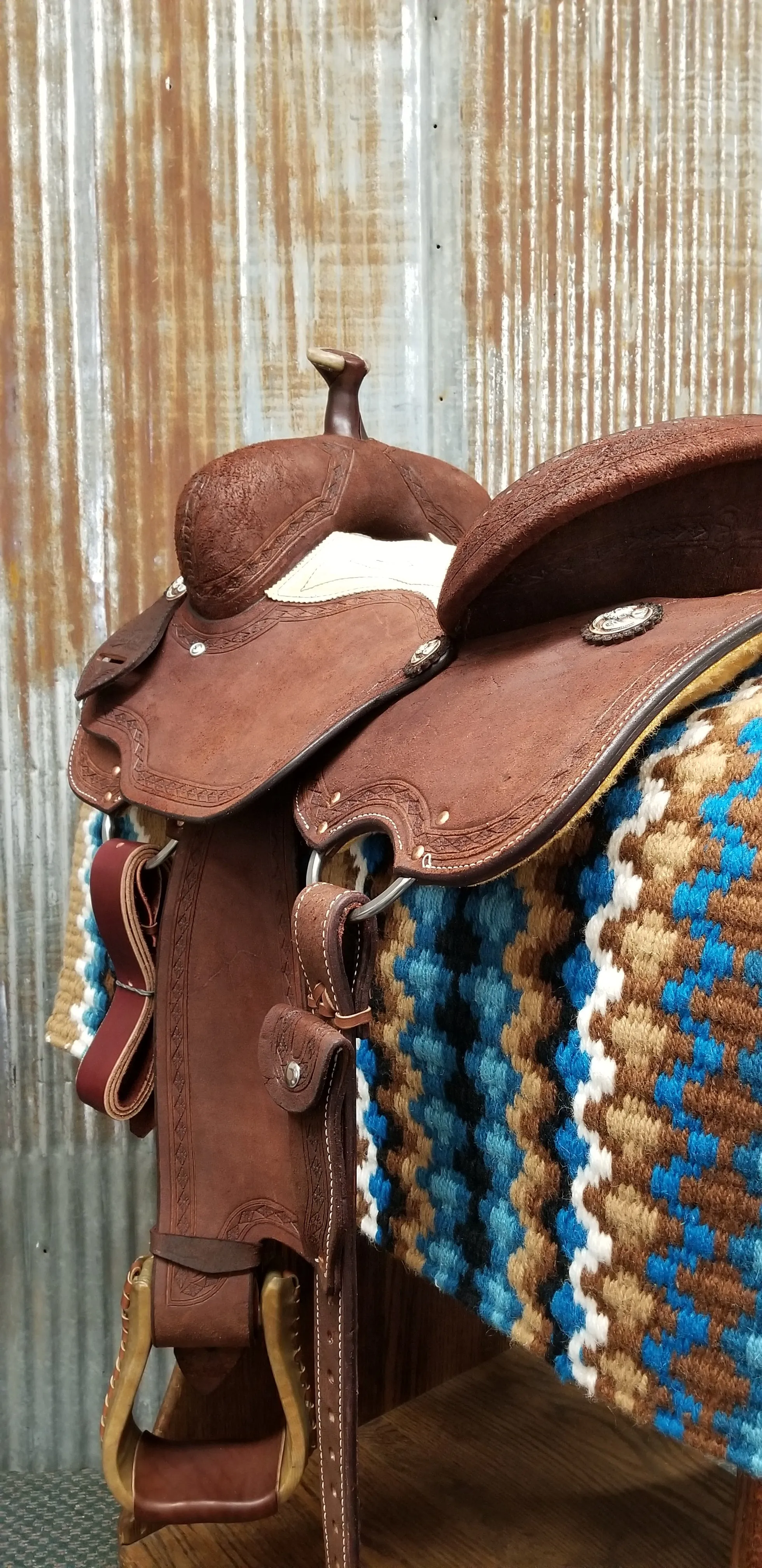 Scott Thomas 15.5" All Around Saddle