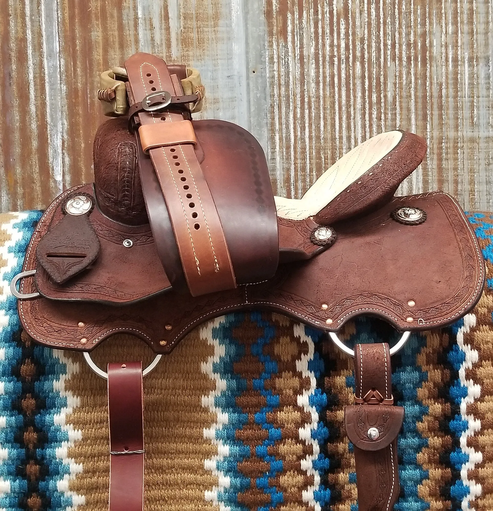 Scott Thomas 15.5" All Around Saddle