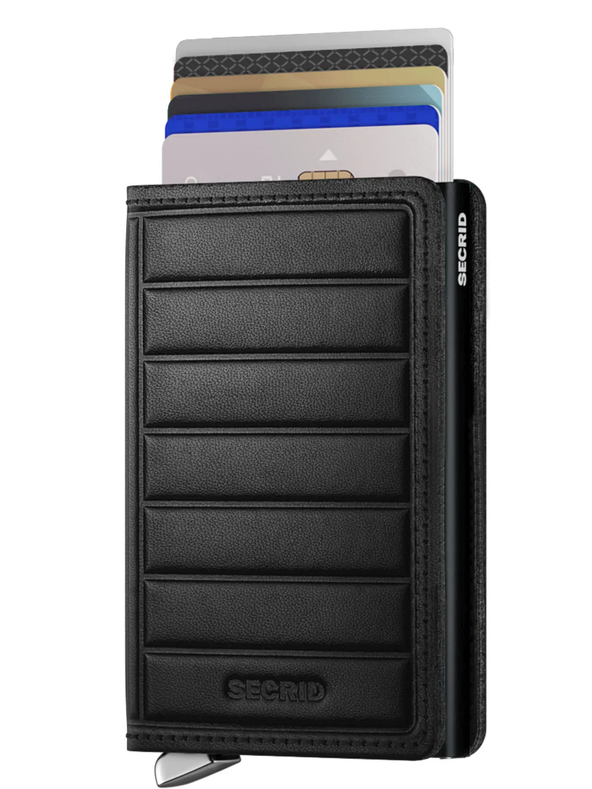 Secrid Premium Edition Slimwallet Emboss Lines Black