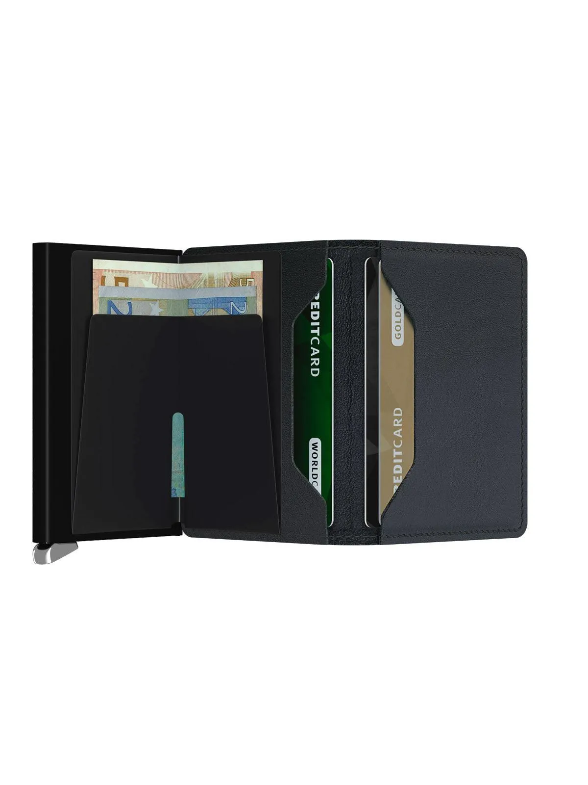 Secrid Premium Edition Slimwallet Emboss Lines Black