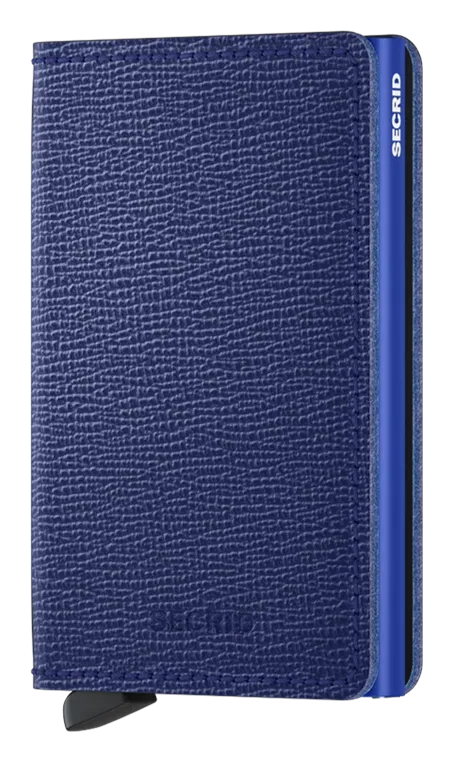 Secrid - RFID Protected Mini Wallet - Crisple - Cobalt