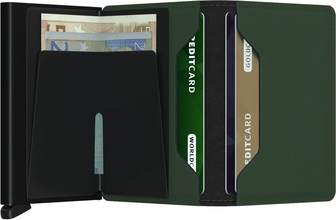 Secrid - RFID Protected Slim Wallet - Matte - Green