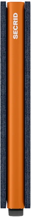 Secrid - RFID Protected Slim Wallet - Matte - Nightblue & Orange