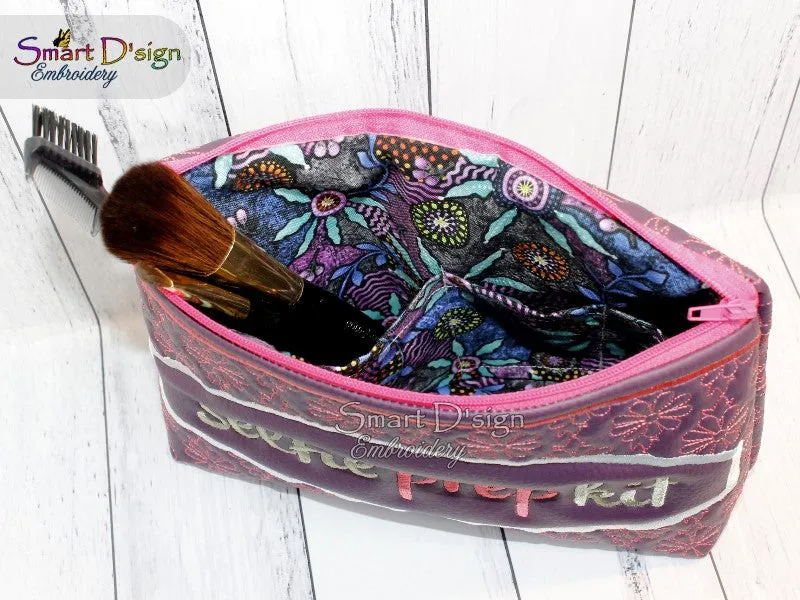 SELFIE PREP KIT - ITH QUILT ZIPPER BAG - 2 Shapes